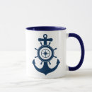 Search for anchor and compass mugs Sailing