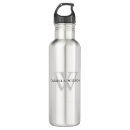 Search for simple modern water bottles Initial
