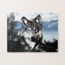Search for wolf puzzles Mountains