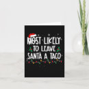 Search for taco christmas cards Movie