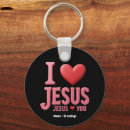 Search for i love jesus key rings Faith