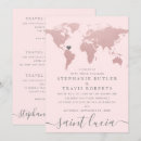 Search for world travel wedding invitations Globe