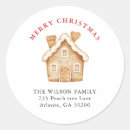 Search for gingerbread house stickers Merry christmas
