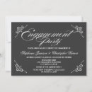 Search for grey engagement party invitations Calligraphy