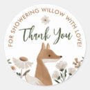 Search for woodland fox stickers Boho baby shower