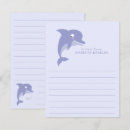 Search for dolphins note cards Ocean