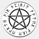 Search for pagan wiccan symbols stickers Pentagram