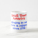 Search for small town mugs Politics