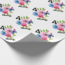 Search for girl birthday wrapping paper Little
