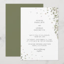 Search for organic wedding invitations Greenery