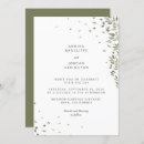 Search for olive leaves wedding invitations Garden