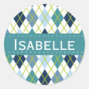Search for blue argyle stickers Modern