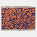 Search for navy and orange blankets Abstract