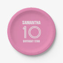 Search for 10th birthday plates Party