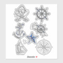 Search for mermaid and pirate stickers Nautical