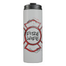 Search for firefighter travel mugs Red