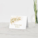 Search for tropical wedding thank you cards Palm leaves