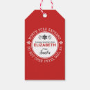 Search for special delivery gift tags North pole