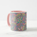 Search for mandala pattern mugs Colourful