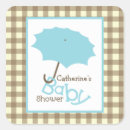 Search for blue brown stickers Boy baby shower