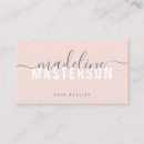 Search for blush pink business cards Chic