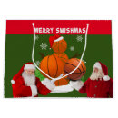 Search for basketball christmas gift bags Santa