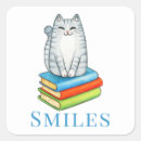 Search for cute reading stickers Bookworm
