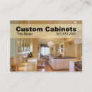 Search for cabinet business cards Carpentry