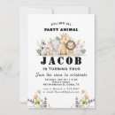 Search for baby safari birthday invitations Fun and cute