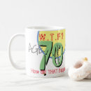 Search for age 70 mugs 70th birthday