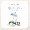 Search for beach bride barware Script typography