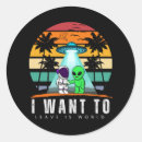 Search for alien world stickers Ufo