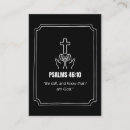 Search for psalm business cards Bible verse