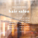 Search for hair salon opening Minimalist