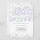 Search for violet baby shower invitations Flowers