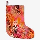 Search for leopard pattern christmas stockings Abstract