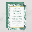 Search for watercolor leaves bridal shower invitations Typography