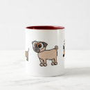 Search for cartoon pug mugs Puggle