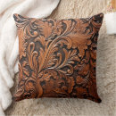 Search for vintage leather cushions Western