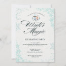 Search for snowflake party invitations Blue