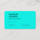 Search for bright color business cards Modern
