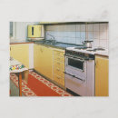 Search for vintage 1950s kitchen postcards Retro
