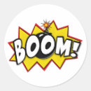 Search for comic boom stickers Action