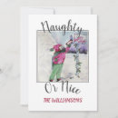 Search for naughty or nice cards Red and green