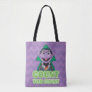 Search for count von count tote bags Sesame st vampire