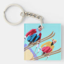 Search for snow skiing key rings Vintage