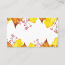 Search for thanksgiving place cards Foliage