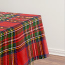 Search for stewart tartan tablecloths Red