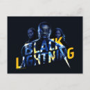 Search for black lightning postcards Superhero