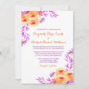 Search for orange and plum invitations Fall